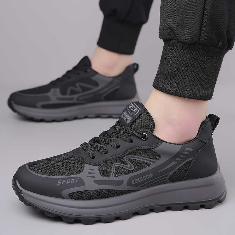 Mens Fashion Trainers - Stivali alti estivi con lacci traforati