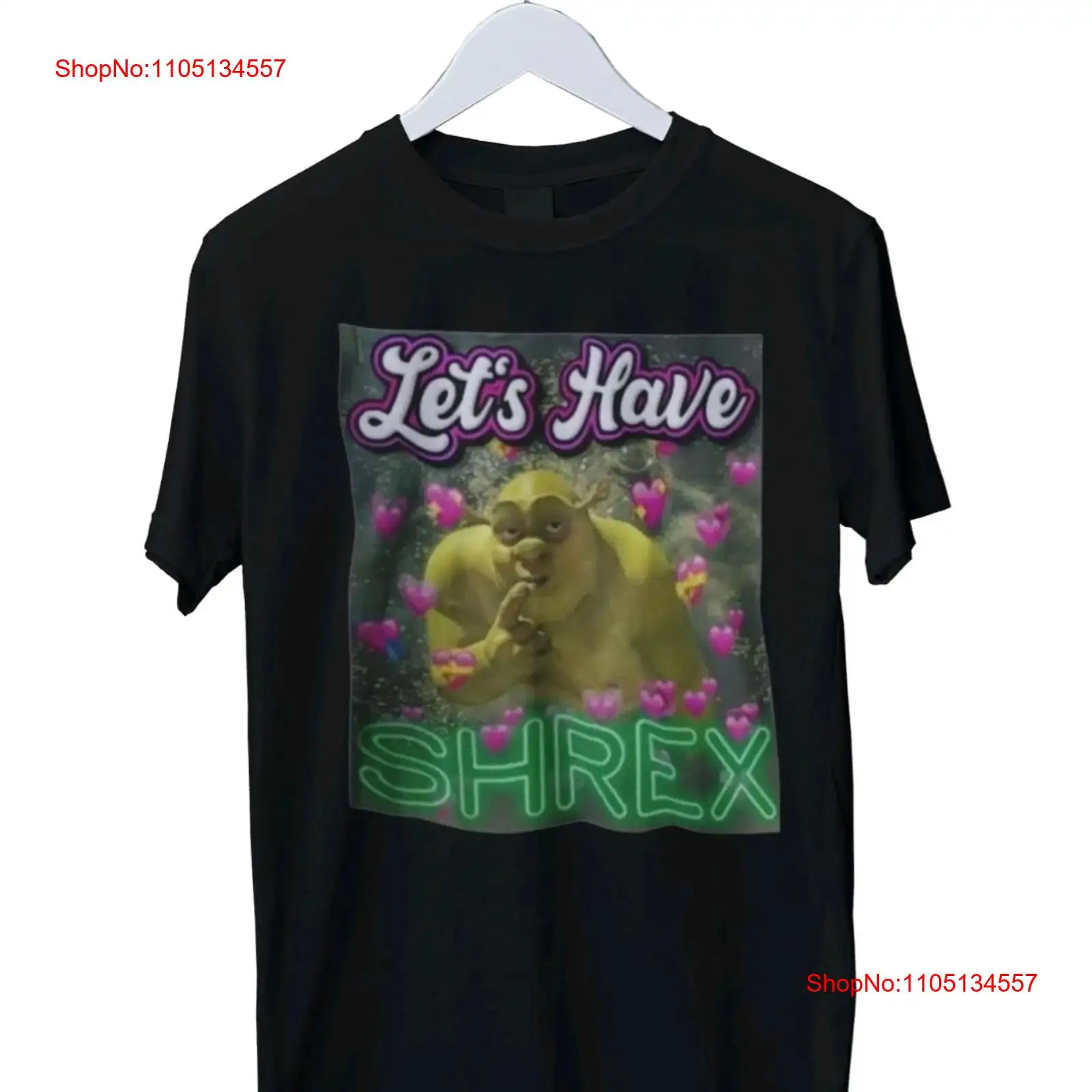Men'S Fashion Xxl - Facciamo Shrex Meme T-shirt divertente SML