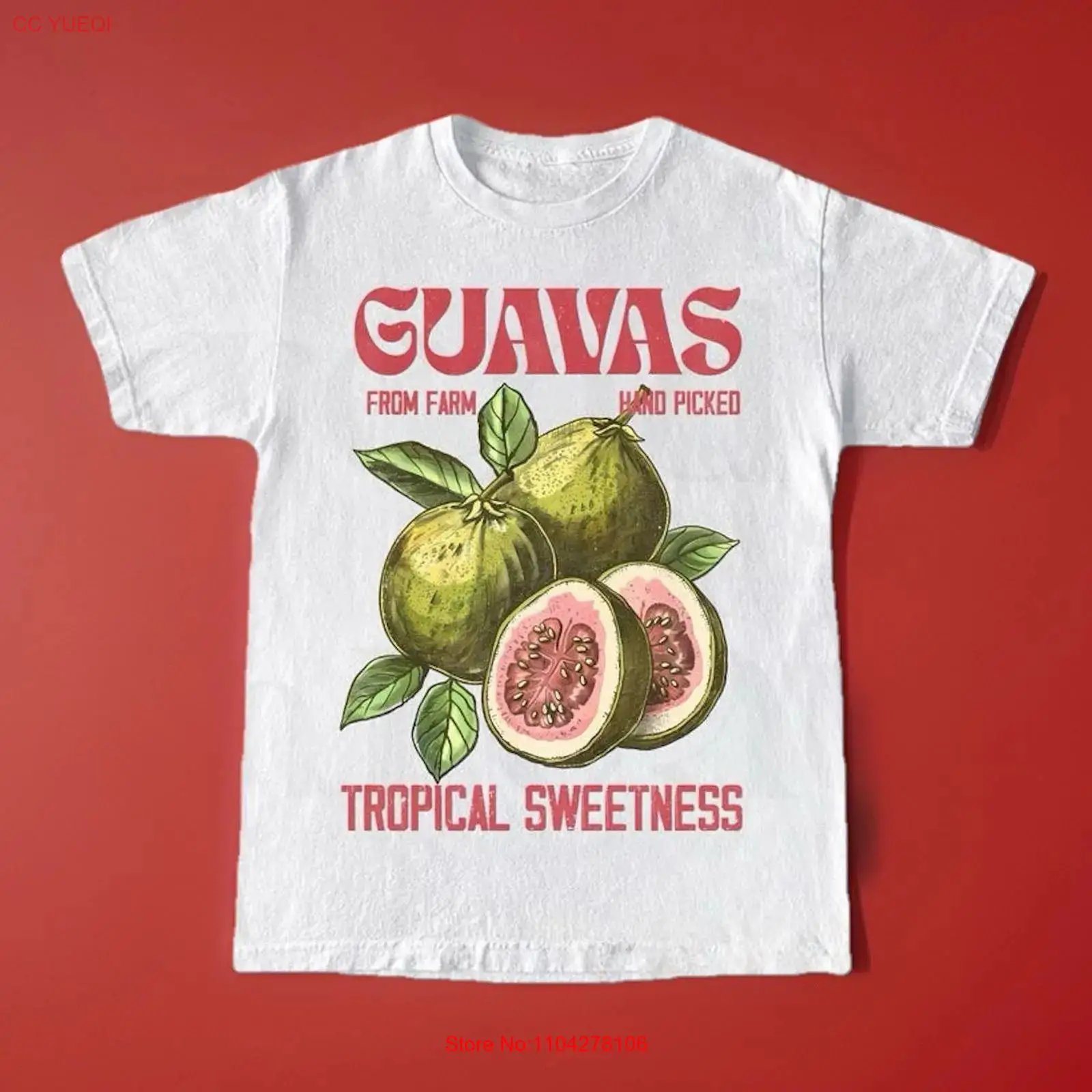 Men'S Fashion Labels - T-shirt Commerciale Retrò Guavas Nuova S-5XL