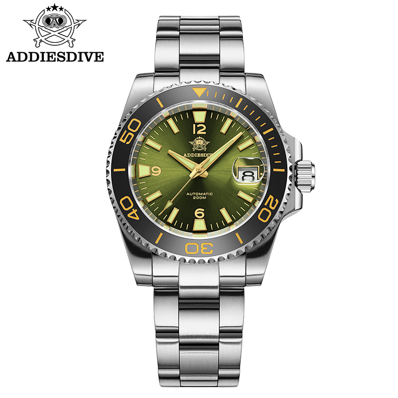 Mens Fashion Bracelet - ADDIESDIVE Nuovo Regalo di Mergulho Orologio
