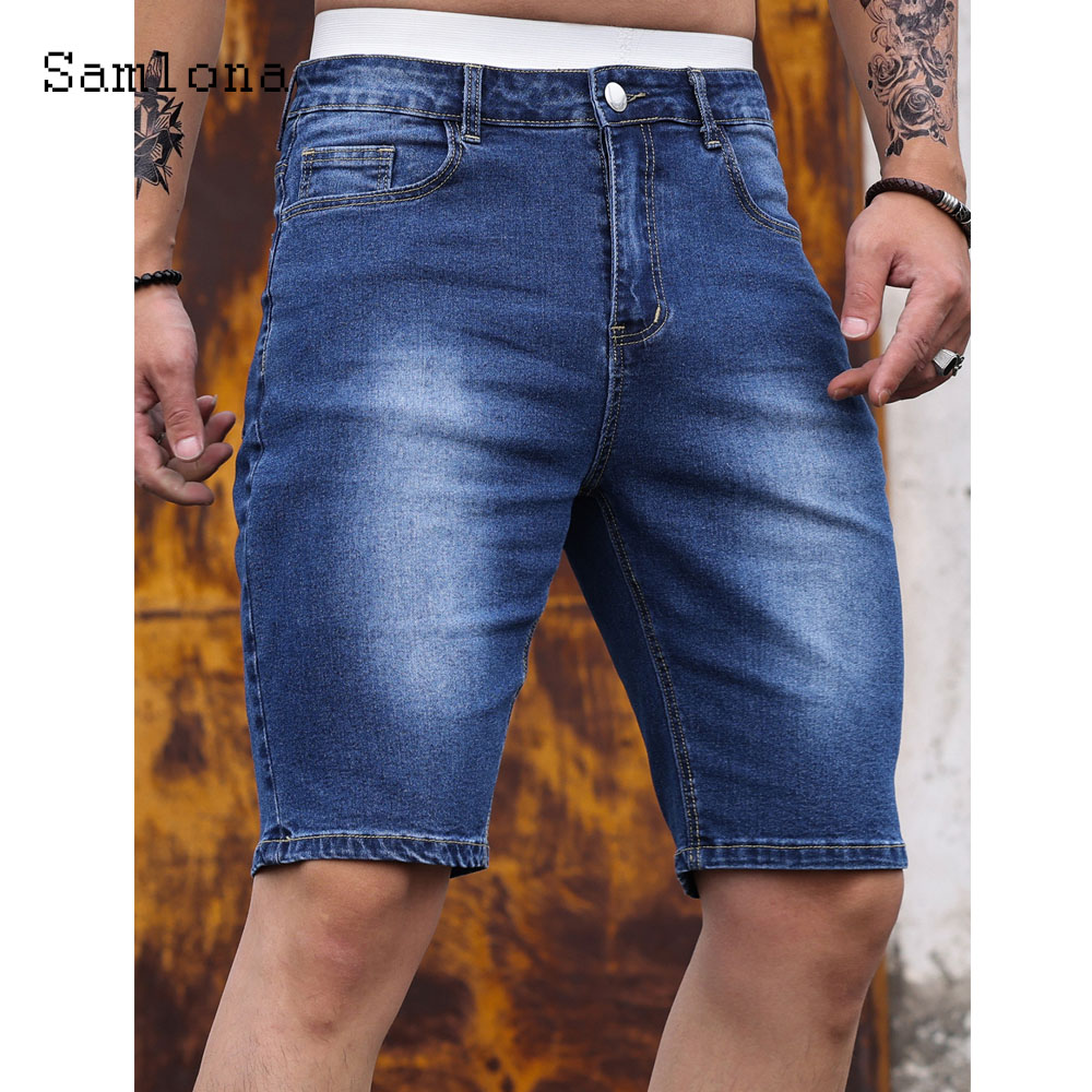 Men'S Fashion Jeans - 2024 America europa moda tasca con