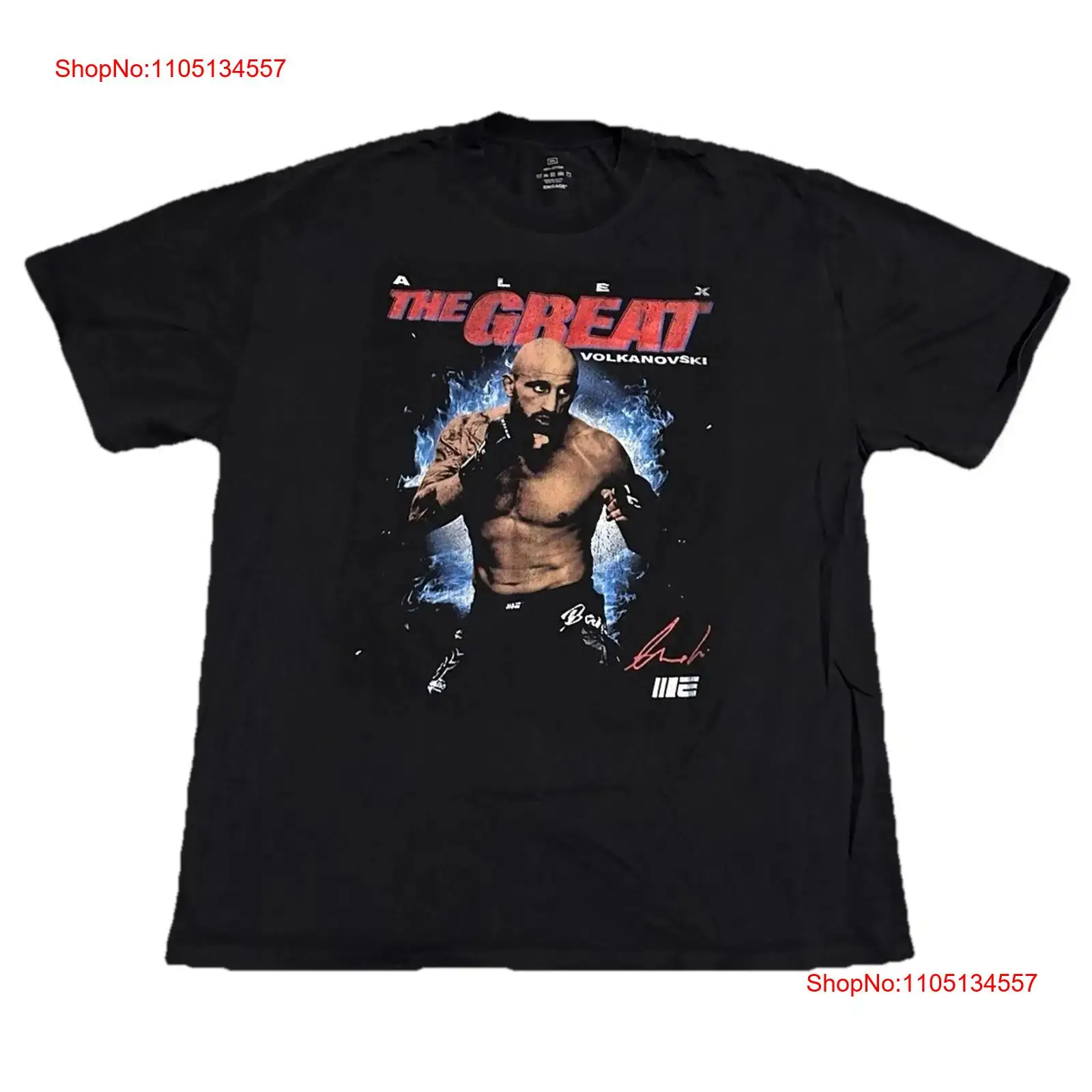 Men'S Fashion Xxl - Alexander The Great Volkanovski Double Sided