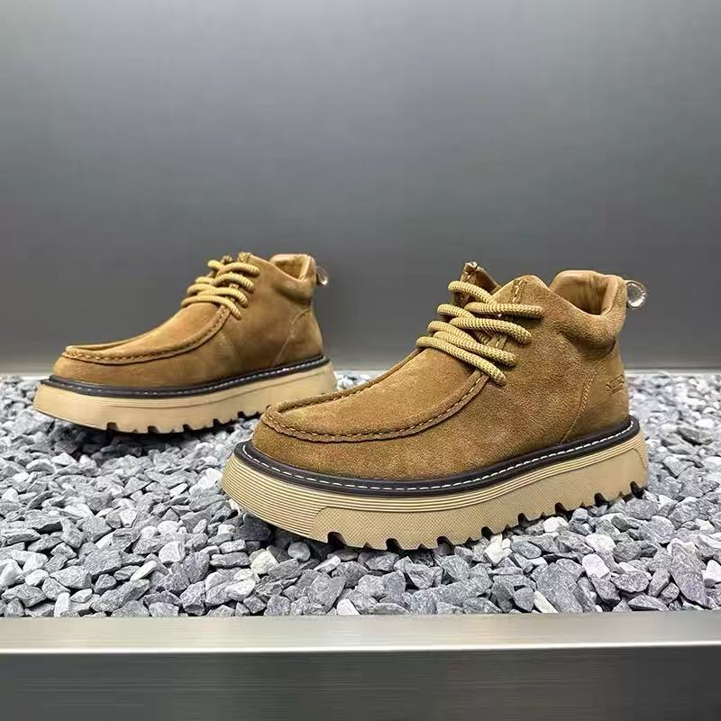 Mens Fashion Winter 2025 - Autunno Inverno Uomo Stivali con plateau