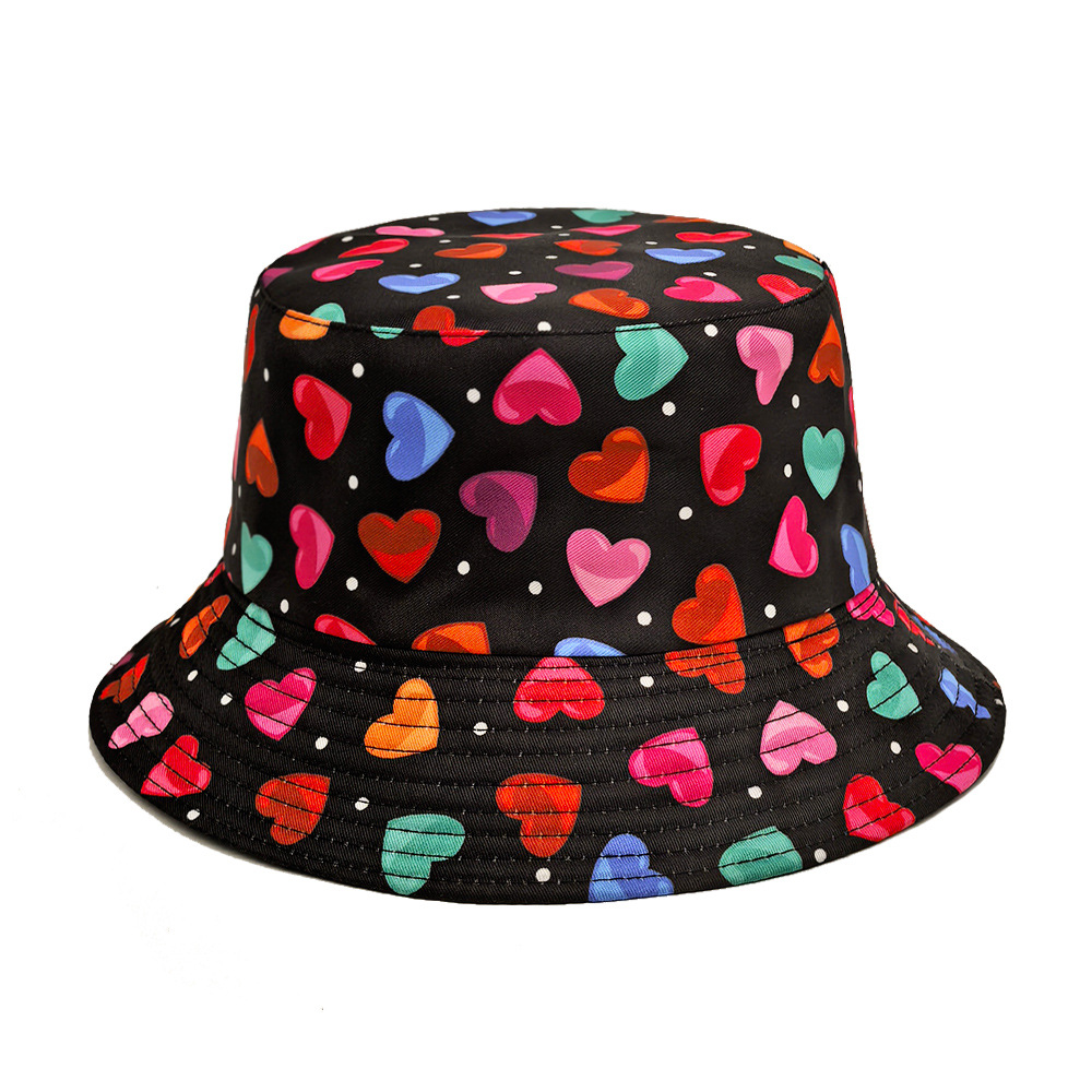 Mens Fashion Bucket Hat - Cappello a Secchiello con Motivo a