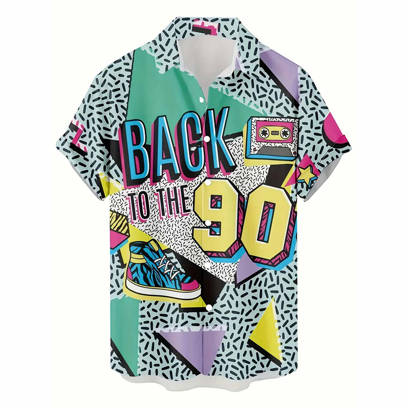 Men'S Fashion From The 80S - Camicie hawaiane retrò anni '80 e