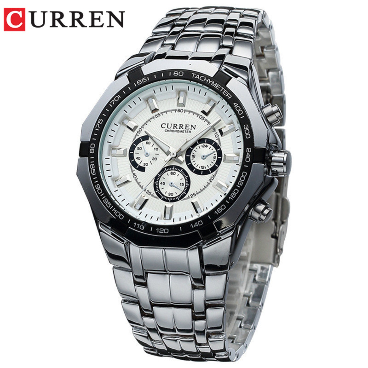Mens Fashion Watch - CURREN Orologi da uomo di marca