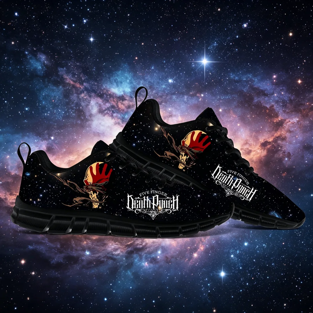 Mens Fashion Trainers - Five Finger Death Punch Sneakers casual