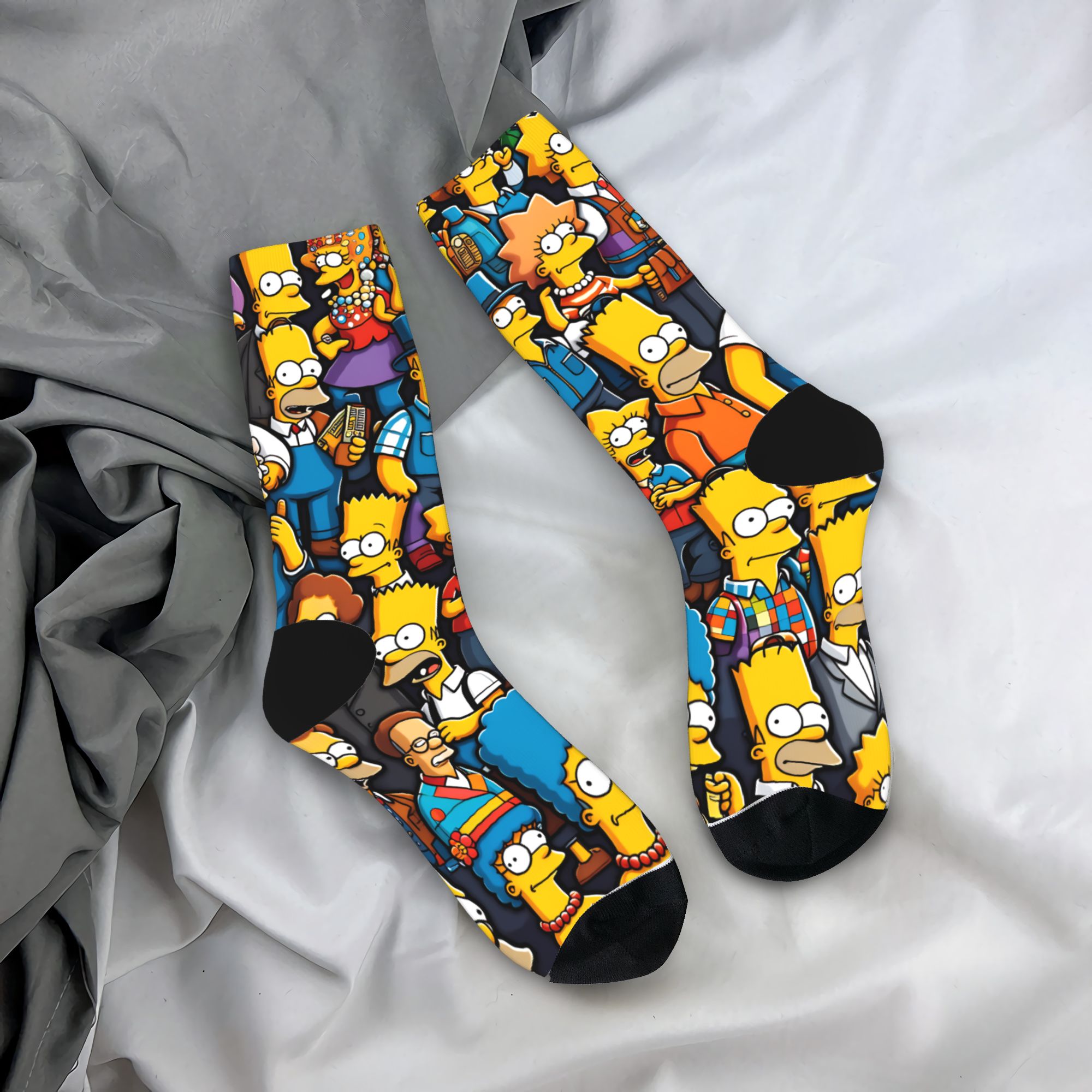 Men'S Fashion Youtube - Calzini Divertenti con Personaggi dei Cartoni