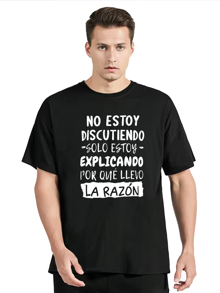 Men'S Fashion Explained - 2026 Nuova Maglietta 'Non Sto discutendo,
