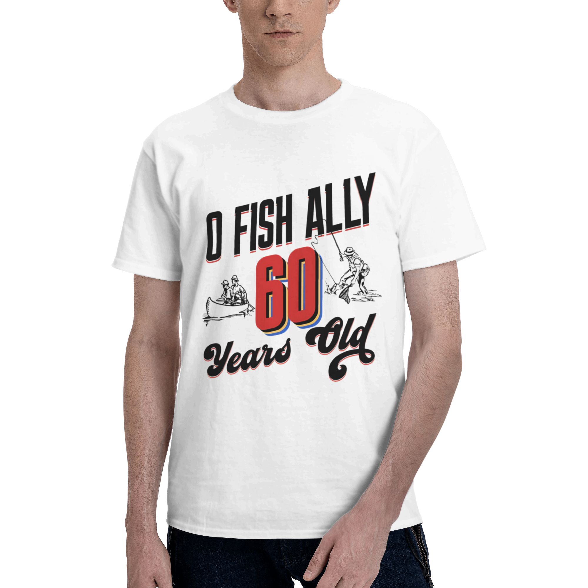 Men'S Fashion For 60 Year Old - T-shirt da uomo con stampa grafica