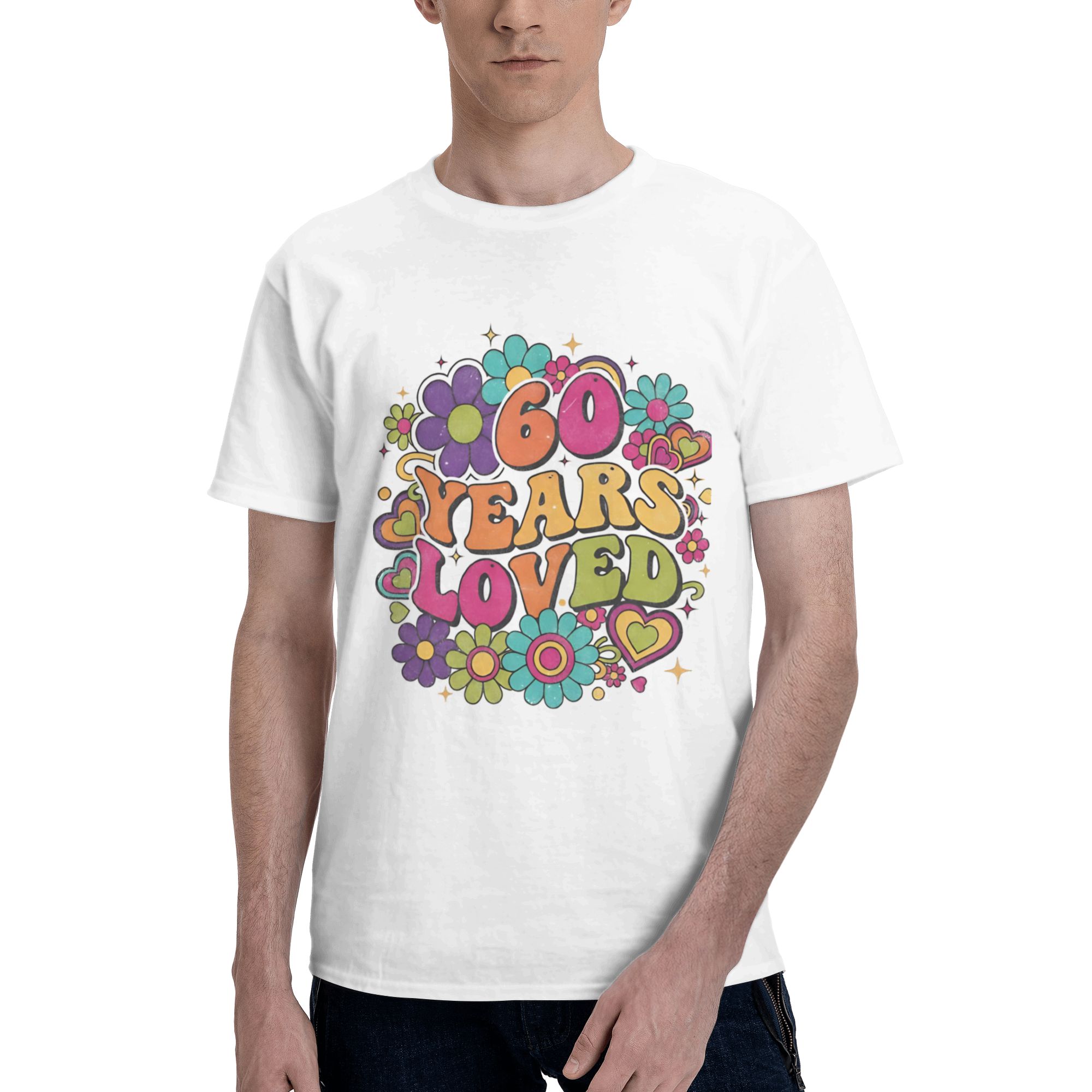 Men'S Fashion For 60 Year Old - Maglietta da uomo per 60° compleanno,