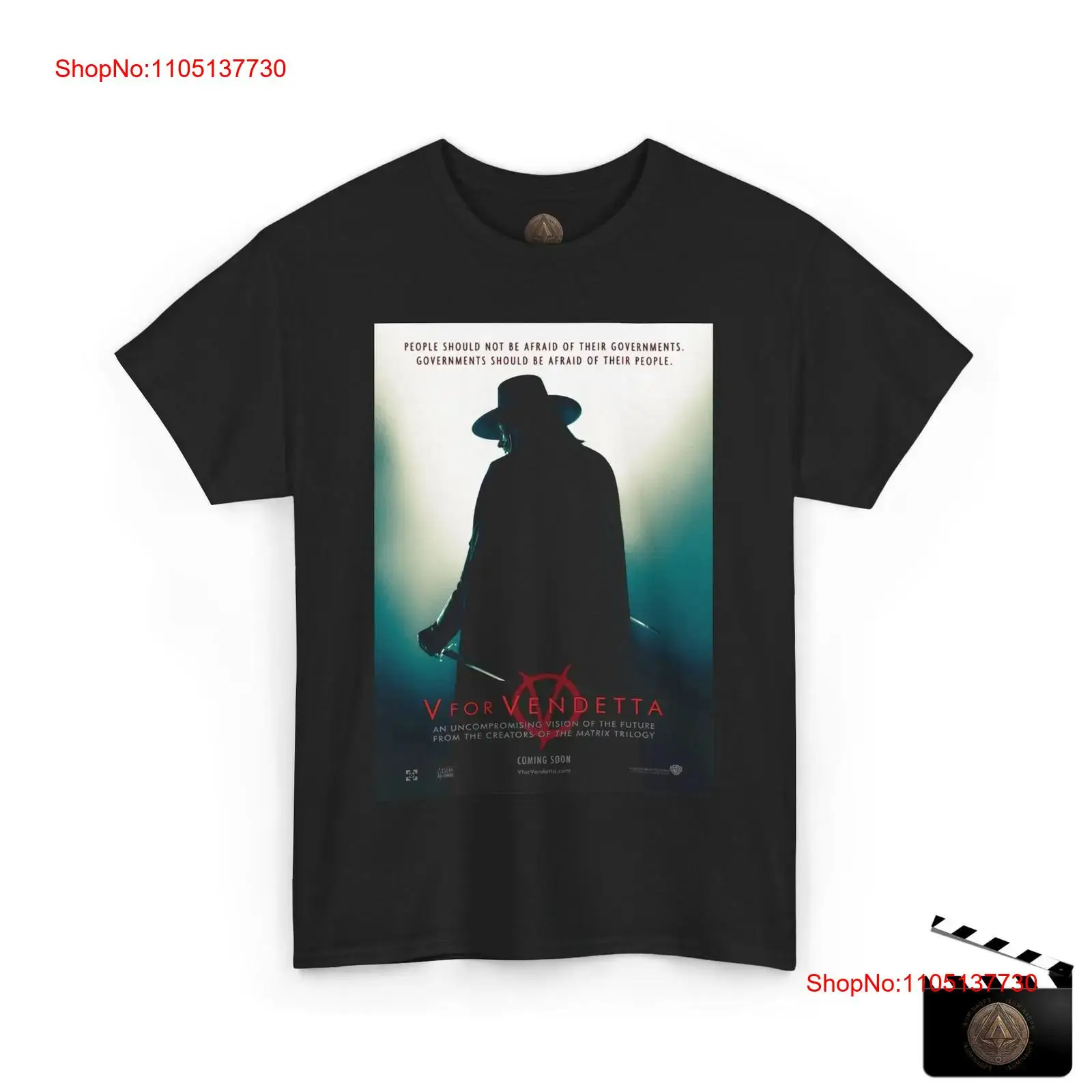 Poster Men Fashion - V For Vendetta Retro Movie Poster