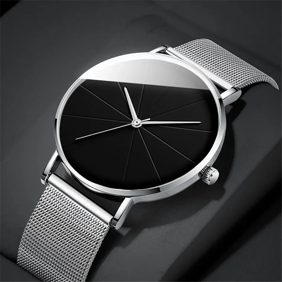 Men'S Fashion Xxl - Orologio al quarzo con puntatore rotondo