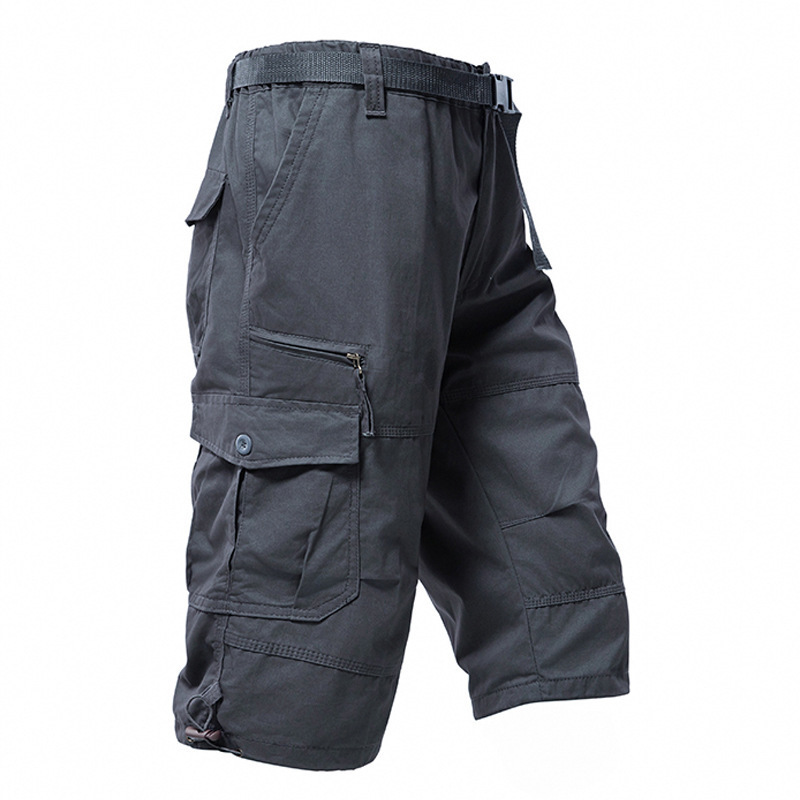 Men'S Fashion Xxl - Pantaloncini Cargo da Uomo in Cotone,