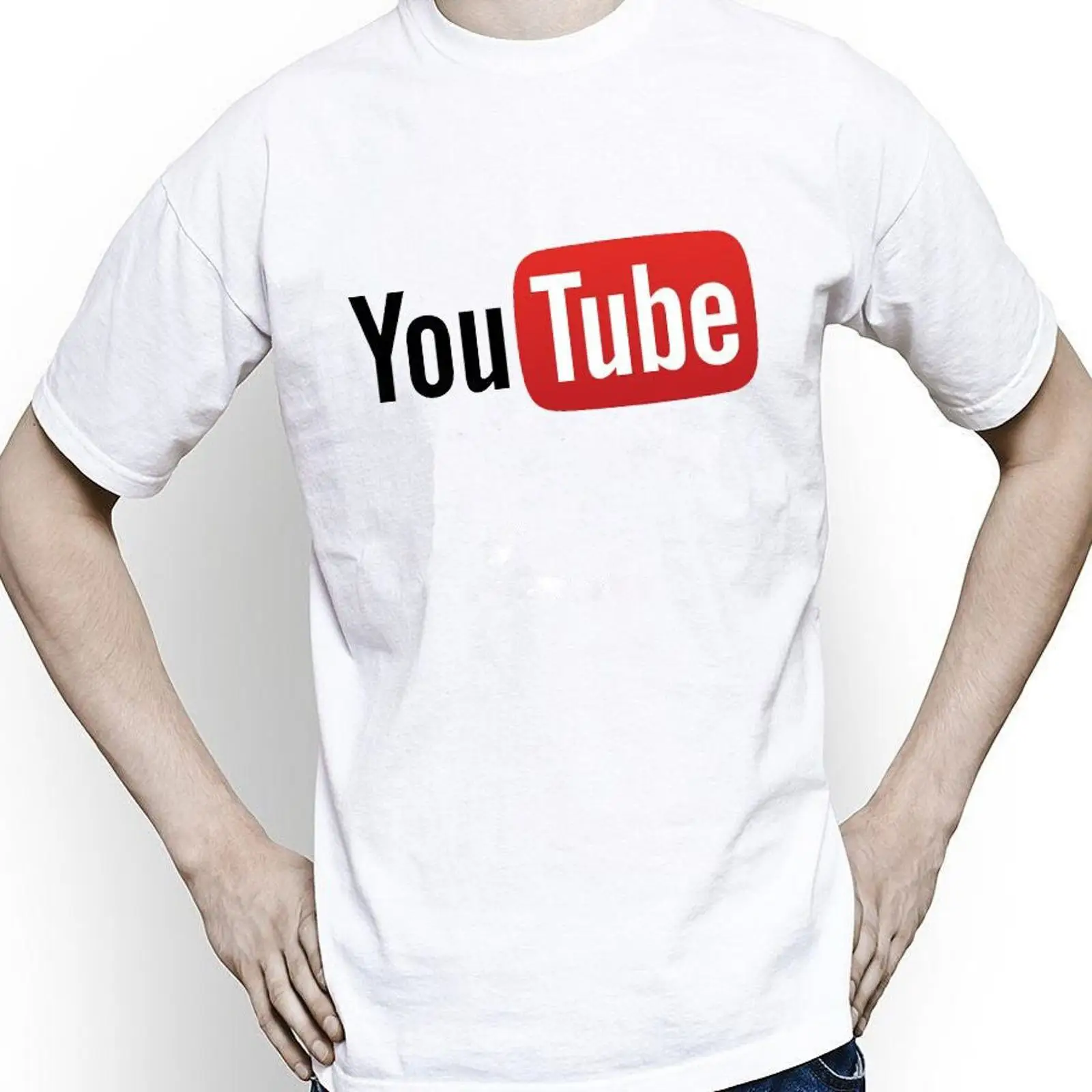 Men'S Fashion Youtube - T-shirt con video del canale YOUTUBE,