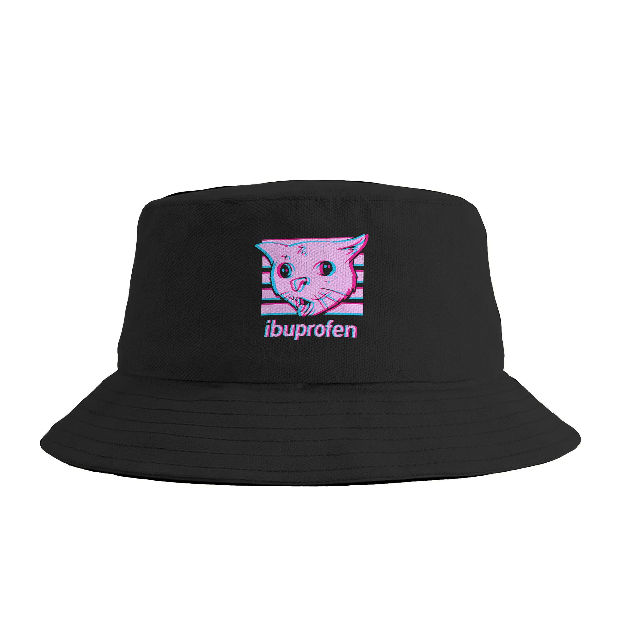 Mens Fashion Bucket Hat - Divertente cappello da pescatore con meme