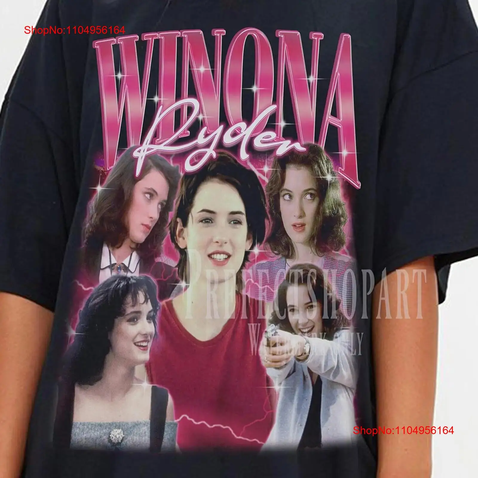 Poster Men Fashion - Winona Ryder T Shirt Merch Fan