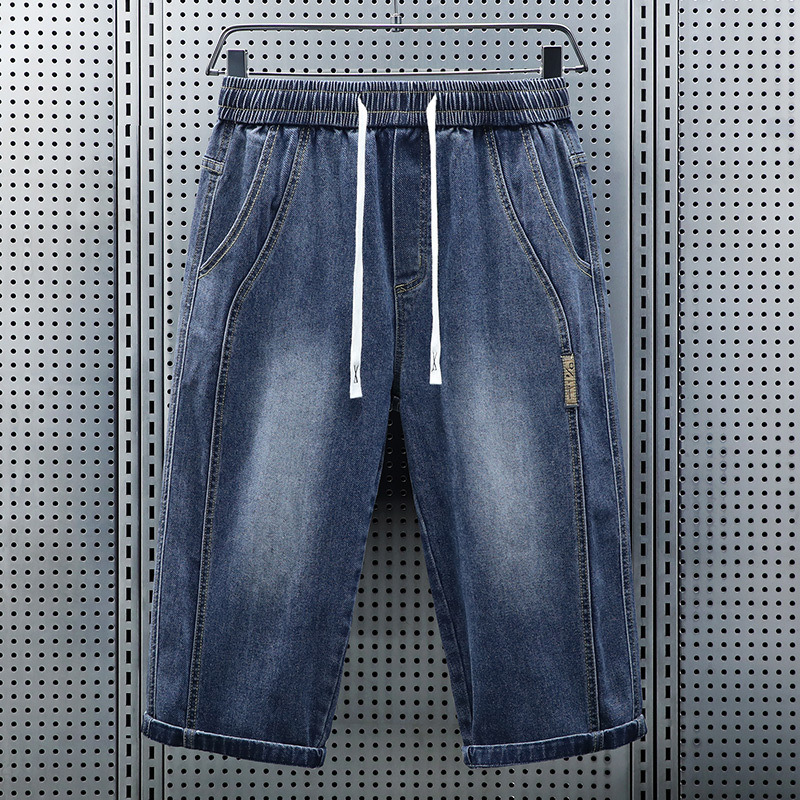 Men'S Fashion Jeans - Pantaloncini Jeans Estivi da Uomo con
