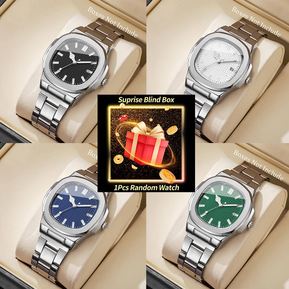 Mens Fashion Watch - 1PC Sorpresa Mistero Orologio Cieco Box-Fashion