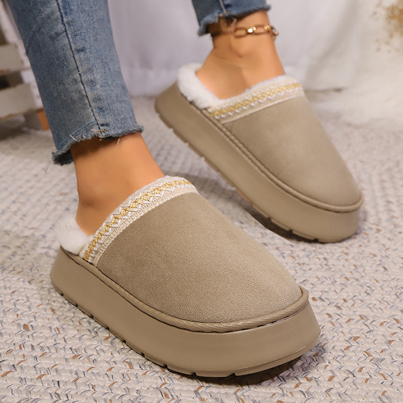 Mens Fashion Winter 2025 - Pantofola da casa donna inverno caldo