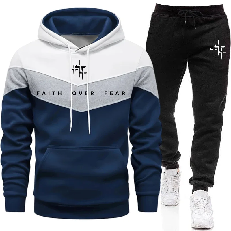 Tuta da Uomo 'Faith Over Fear' - Men'S Fashion Designer recensione e prezzo