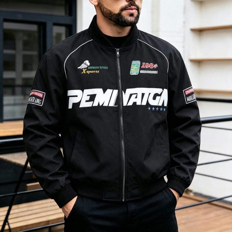 Nuova Giacca Varsity da Uomo c - Varsity Jacket Letterman recensione e prezzo