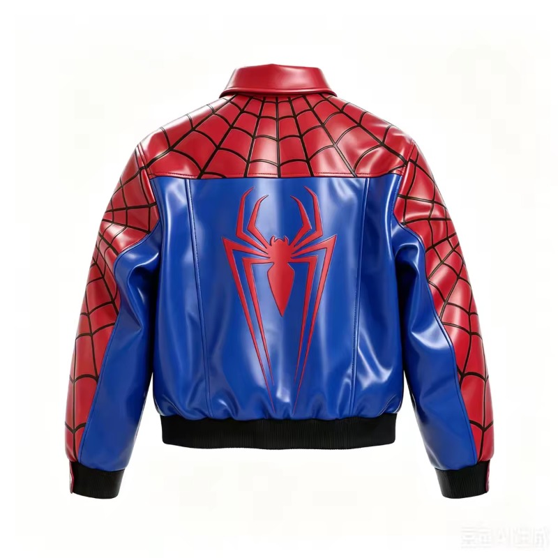 Giacca in pelle di Spider-Man, - Men'S Fashion Leather Jacket recensione e prezzo