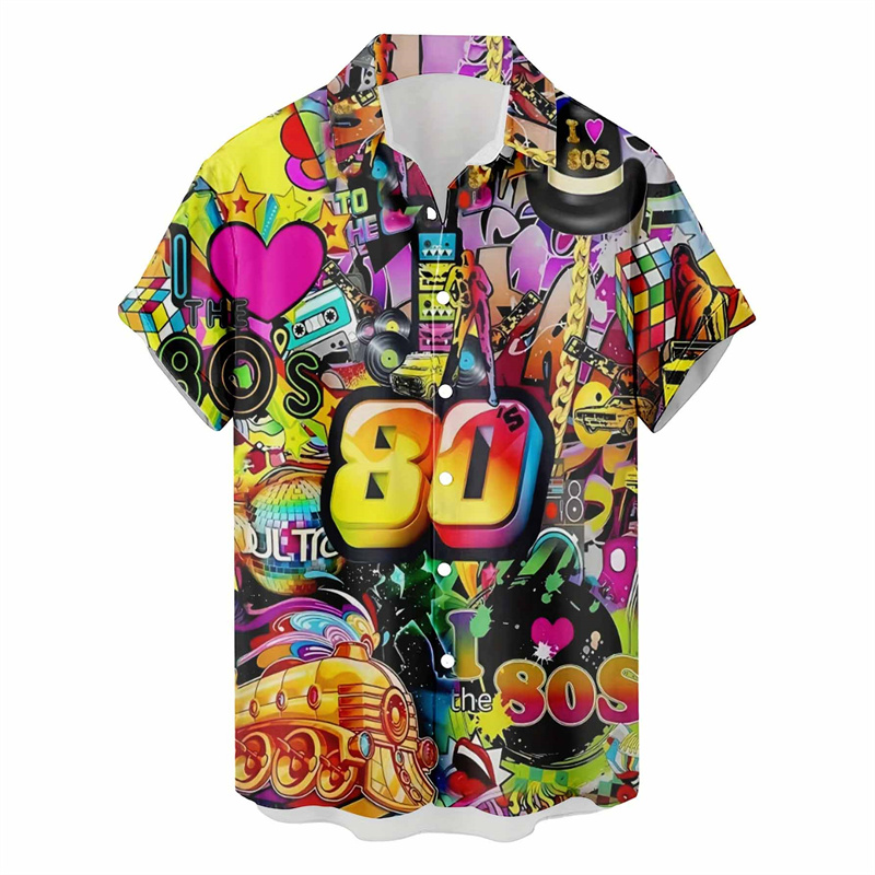 Camicie hawaiane retrò anni '8 - Men'S Fashion From The 80S recensione e prezzo