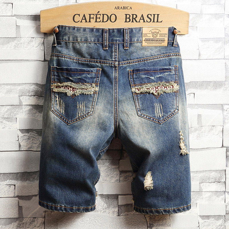Shorts in Denim Strappati Stil - Men'S Fashion Jeans recensione e prezzo