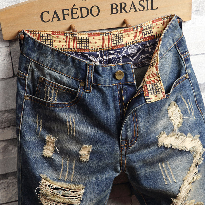 Shorts in Denim Strappati Stil - Men'S Fashion Jeans recensione e prezzo