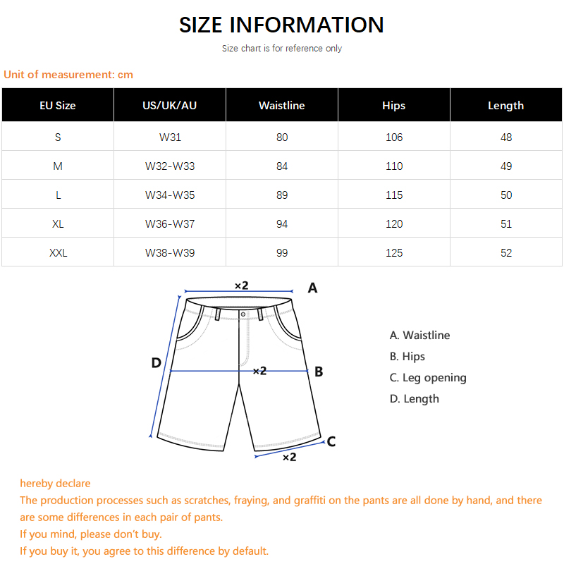 Pantaloncini in denim da uomo  - Men'S Fashion Jeans recensione e prezzo