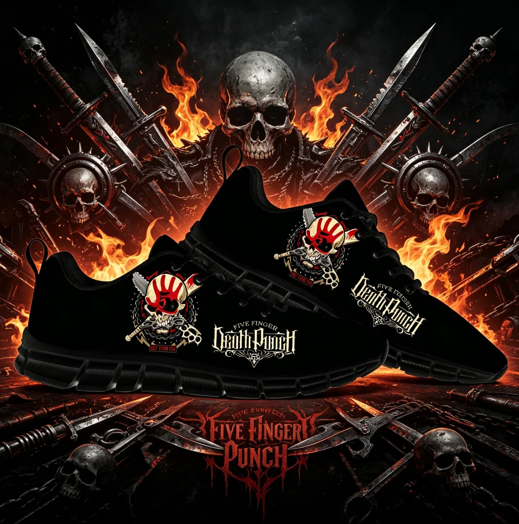 Five Finger Death Punch Sneake - Mens Fashion Trainers recensione e prezzo