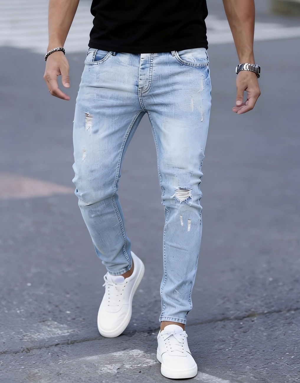Jeans strappati slim fit da uo - Men'S Fashion Young Professional recensione e prezzo