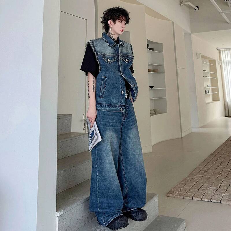 LUZHEN 2026 Completo Estivo in - Men'S Fashion Jeans recensione e prezzo