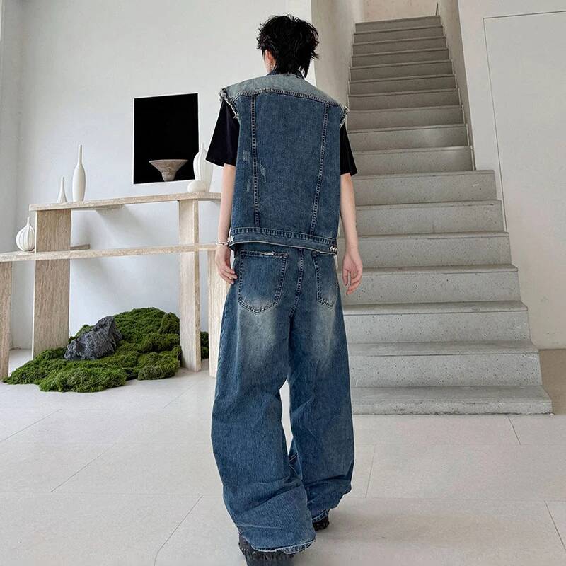 LUZHEN 2026 Completo Estivo in - Men'S Fashion Jeans recensione e prezzo