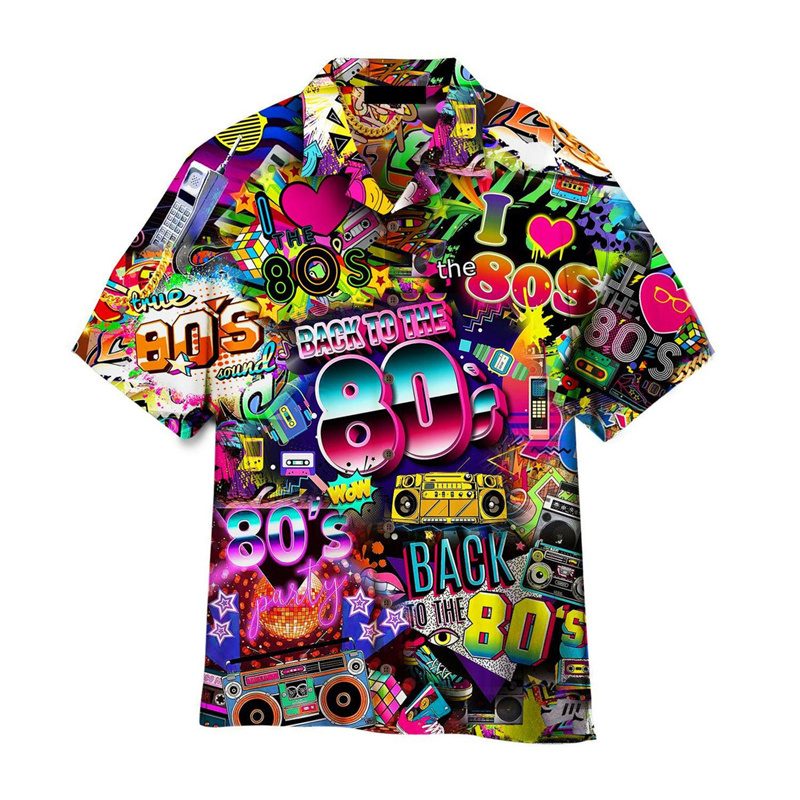 Camicie hawaiane con musica co - Men'S Fashion From The 80S recensione e prezzo
