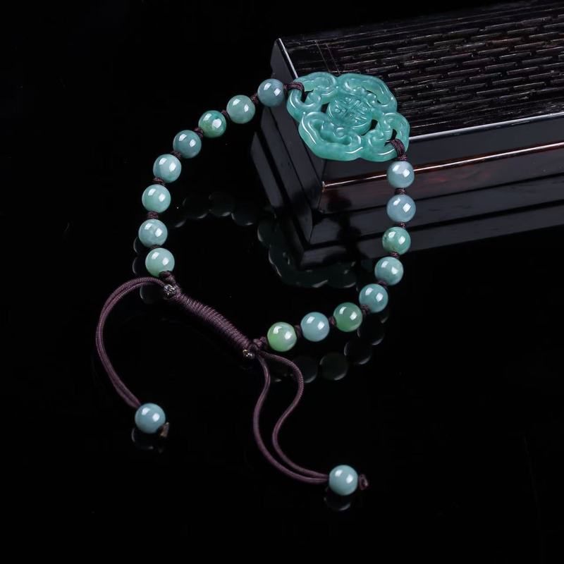 Bracciale in giadeite naturale - Mens Fashion Bracelet recensione e prezzo