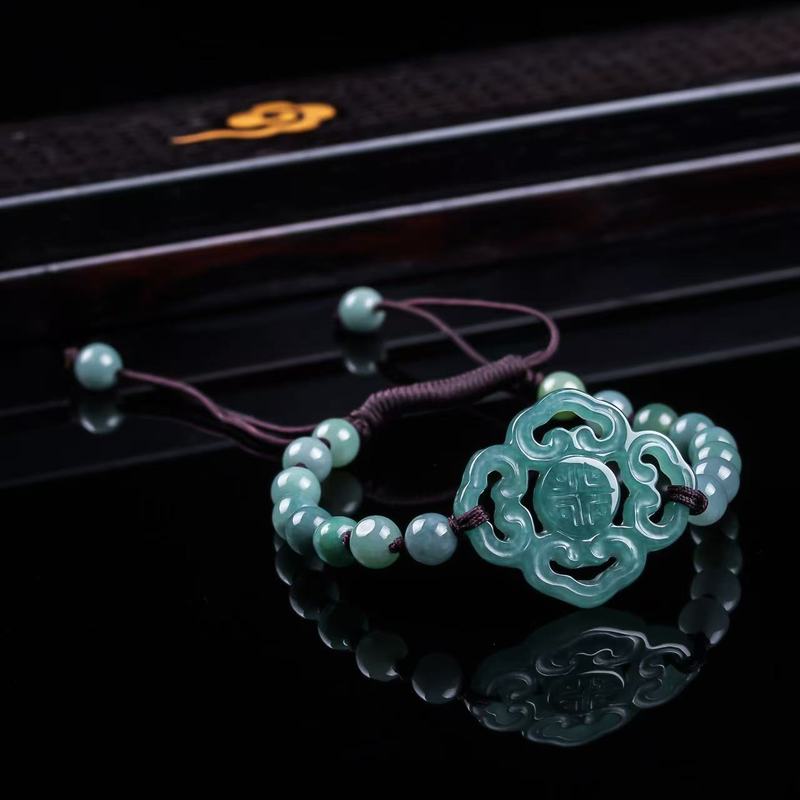 Bracciale in giadeite naturale - Mens Fashion Bracelet recensione e prezzo
