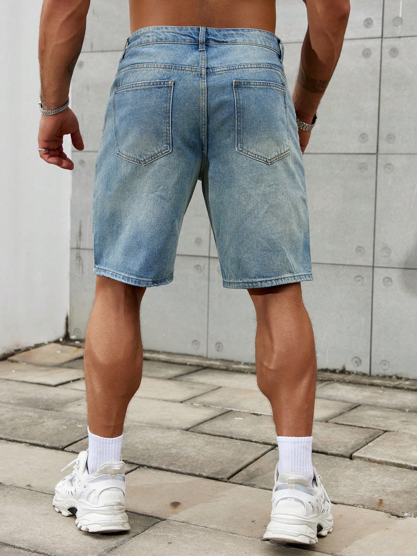 Jeans corti strappati da uomo  - Men'S Fashion Jeans recensione e prezzo
