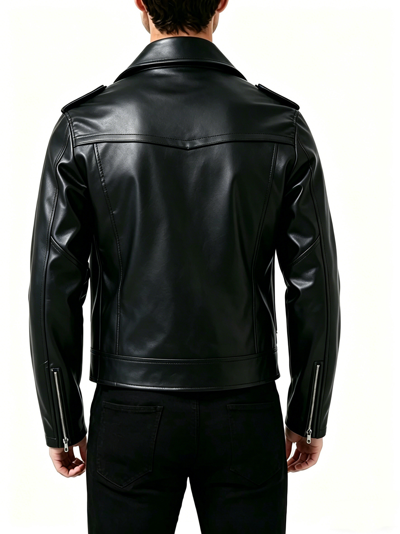 Giacca casual da uomo con cern - Men'S Fashion Leather Jacket recensione e prezzo