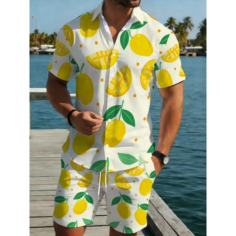 Completo da uomo in lino stamp - Linen Shirt Summer recensione e prezzo