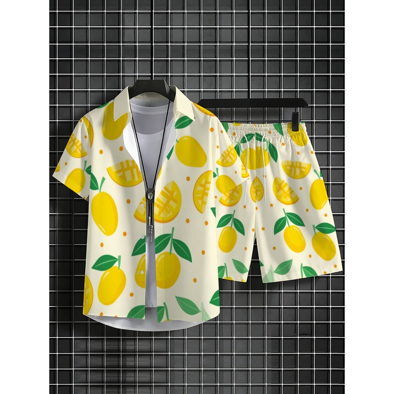 Completo da uomo in lino stamp - Linen Shirt Summer recensione e prezzo