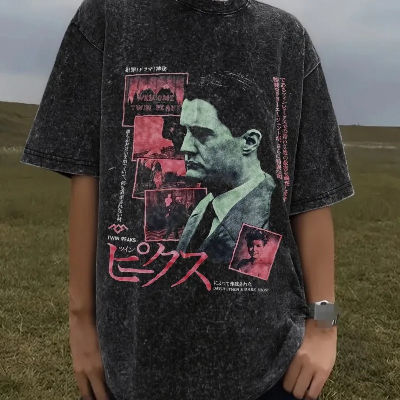 T-shirt in cotone lavato overs - Poster Men Fashion recensione e prezzo