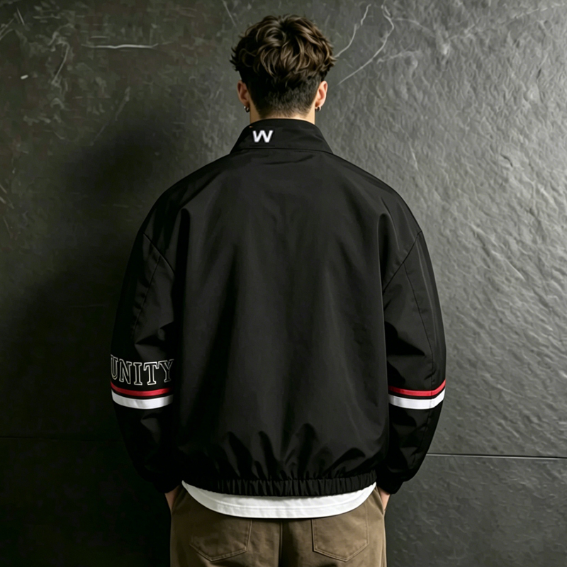 UETEEY Giacca Bomber da Uomo S - Varsity Jacket Letterman recensione e prezzo