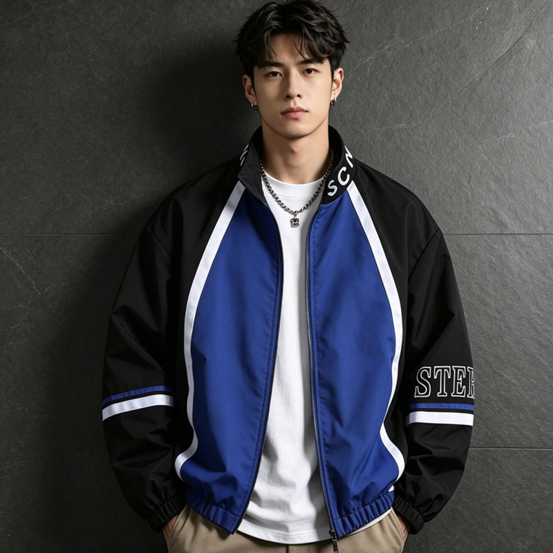 UETEEY Giacca Bomber da Uomo S - Varsity Jacket Letterman recensione e prezzo