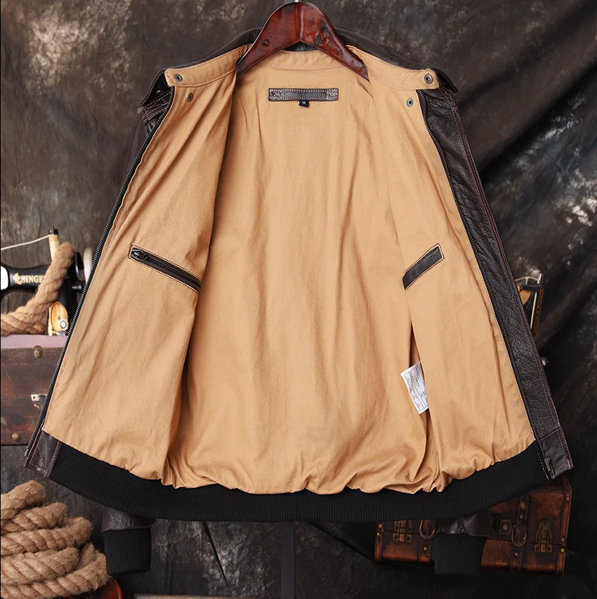 Giacca da Pilota A2 in Vera Pe - Men'S Fashion Leather Jacket recensione e prezzo