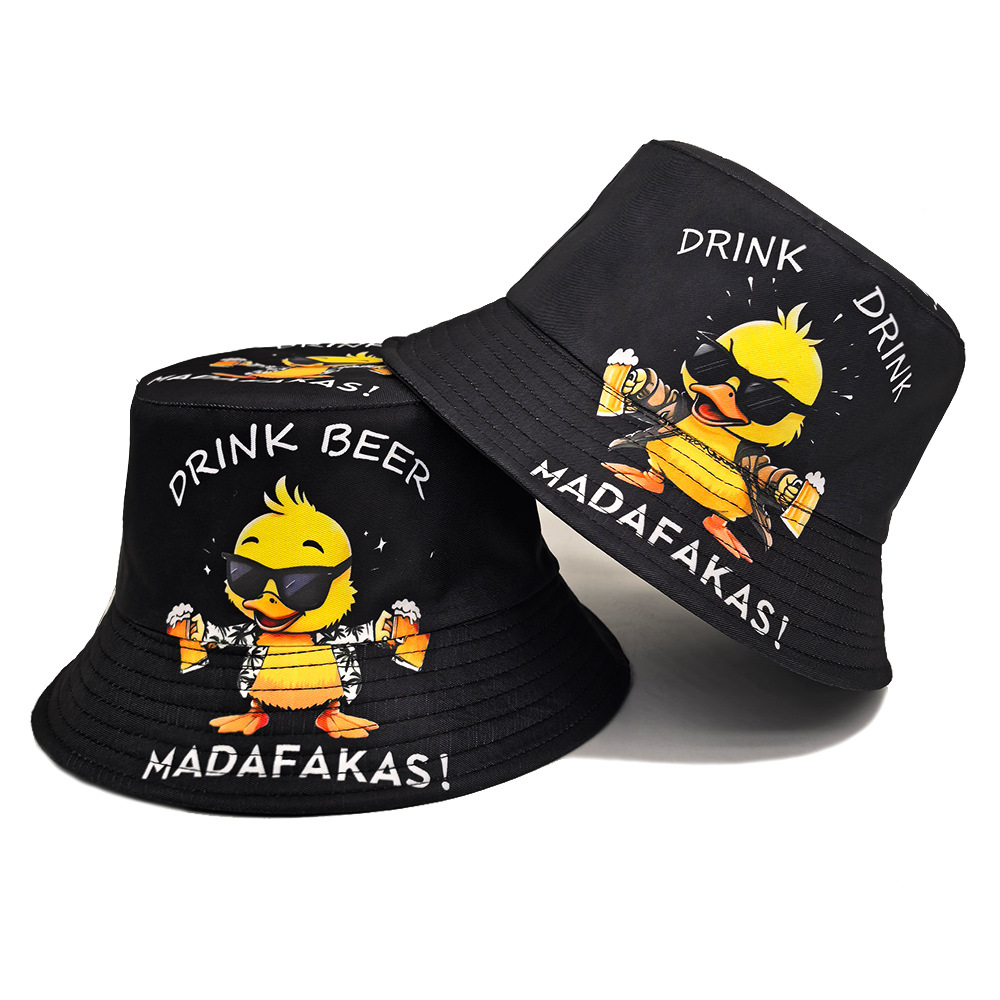 Cappello Panama con Stampa Div - Mens Fashion Bucket Hat recensione e prezzo