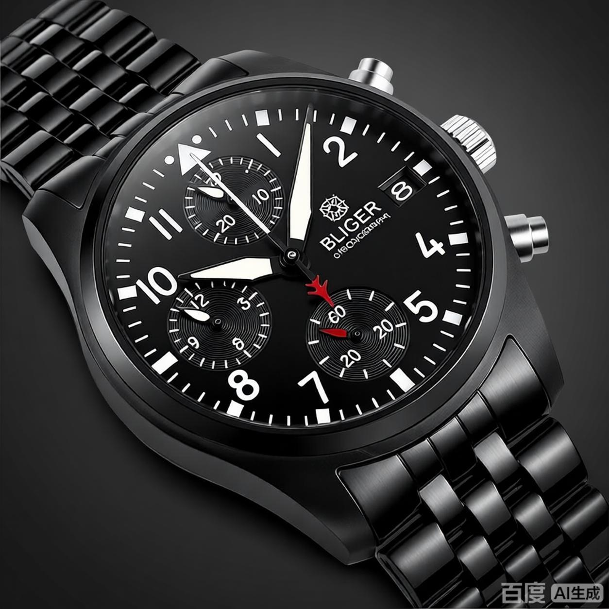Orologio cronografo da aviator - Mens Fashion Bracelet recensione e prezzo