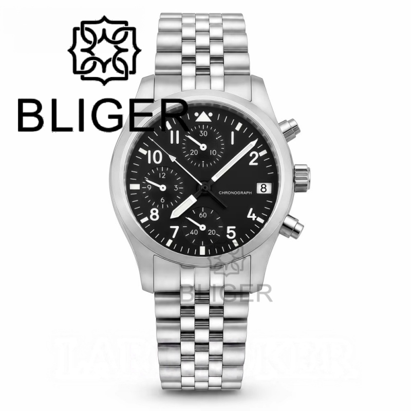 Orologio cronografo da aviator - Mens Fashion Bracelet recensione e prezzo