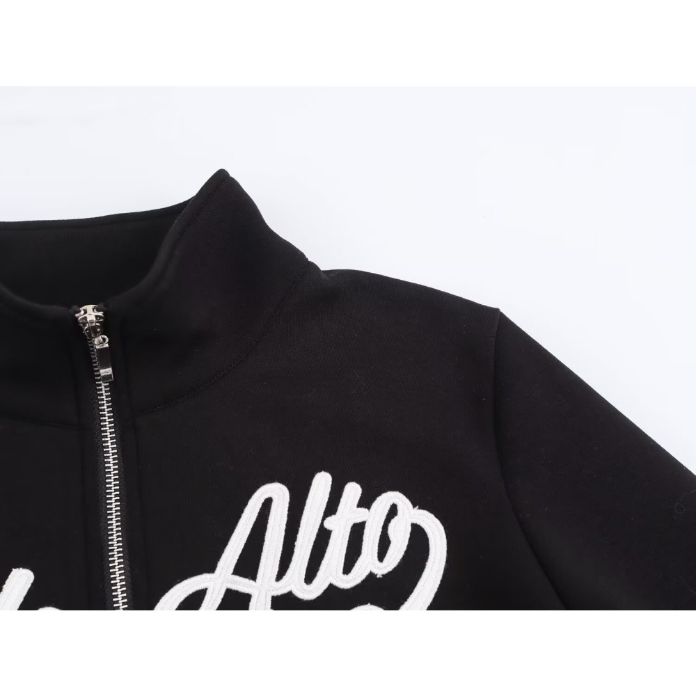 Set sportivo college nero da d - Varsity Jacket Letterman recensione e prezzo